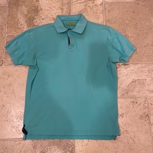 Men’s Bristol & Bull Teal Polo Size L